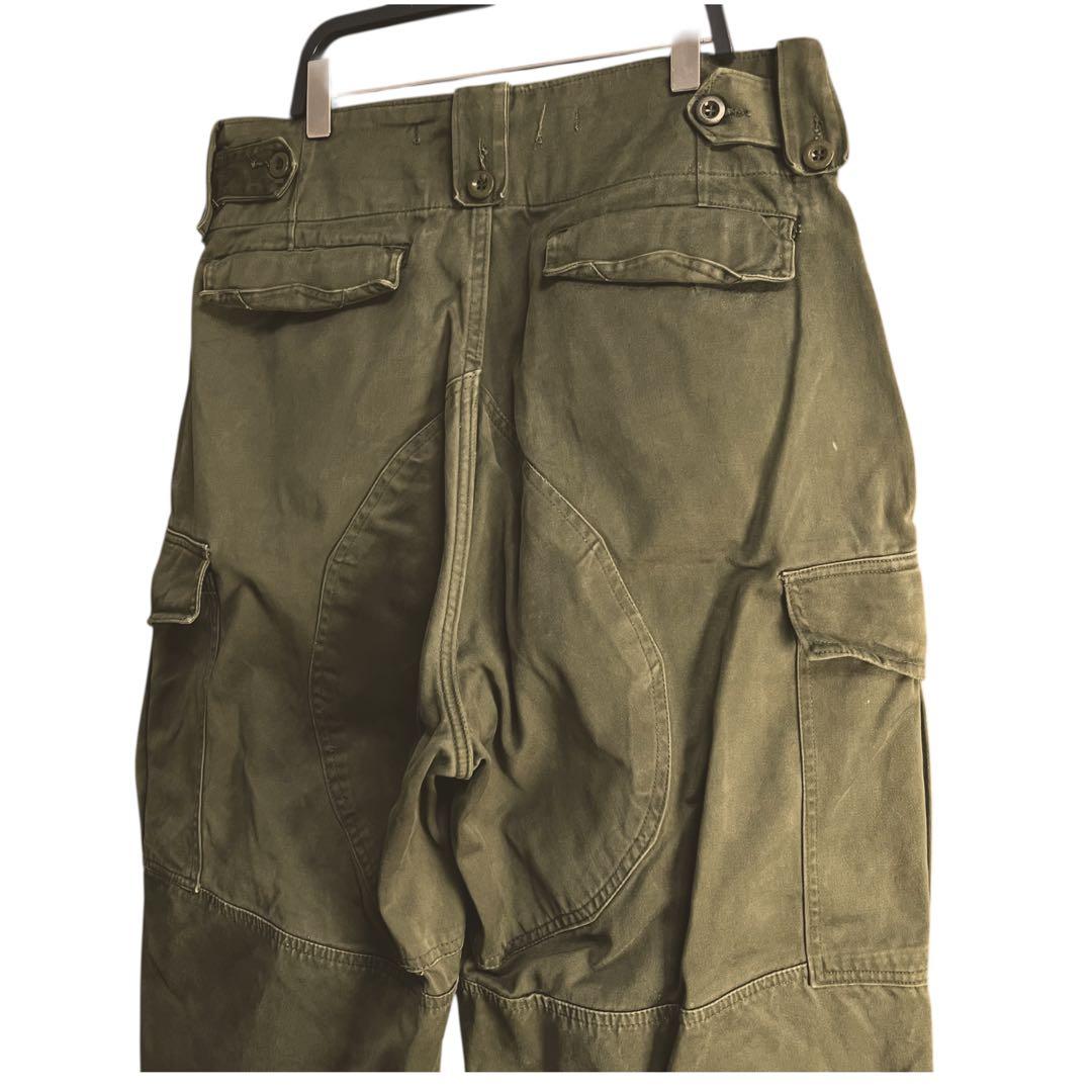 70‘s ベルギー軍 M-64 フィールドパンツ カーゴパンツ ユーロミリタリー