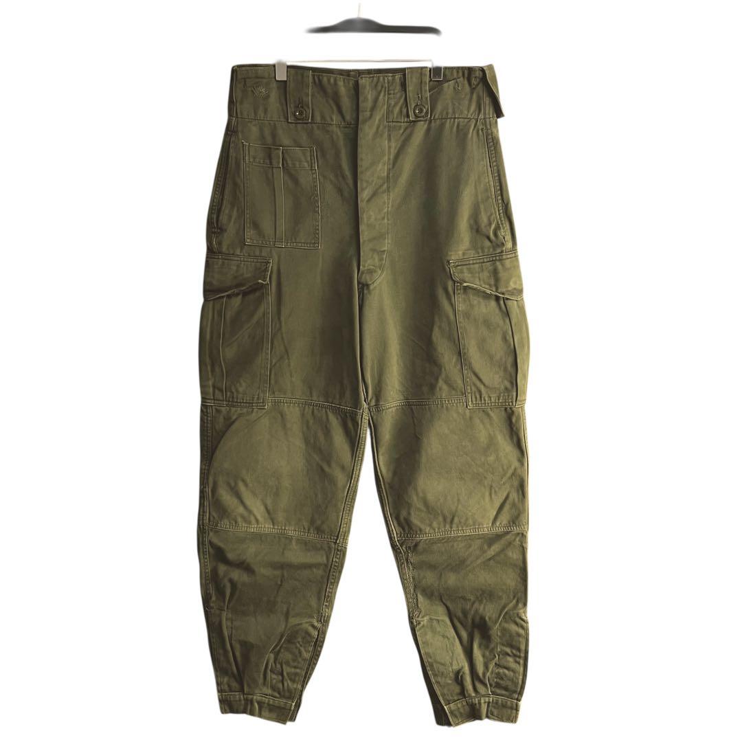 70‘s ベルギー軍 M-64 フィールドパンツ カーゴパンツ ユーロミリタリー