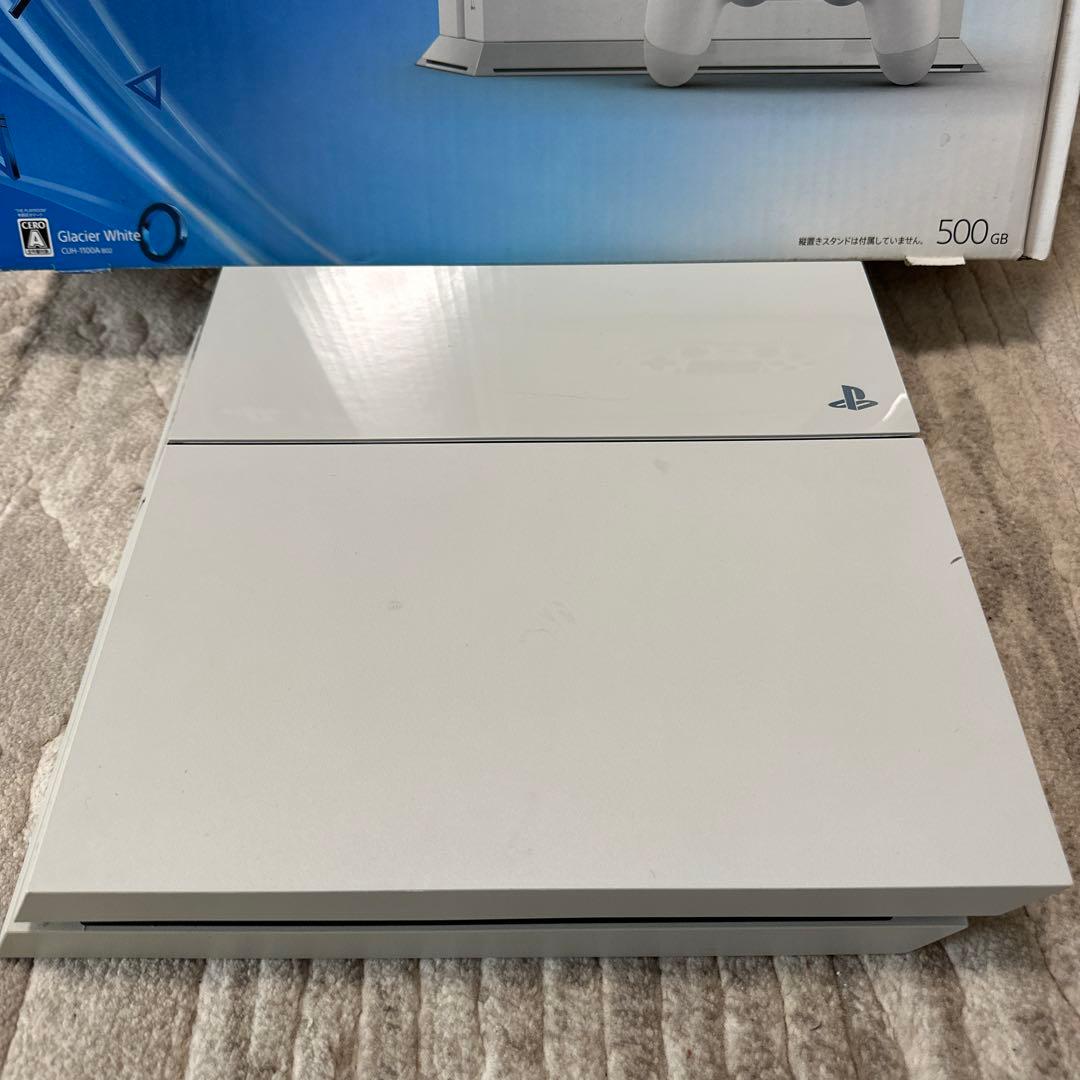 PS4　本体　プレステ4　ホワイト 500GB
