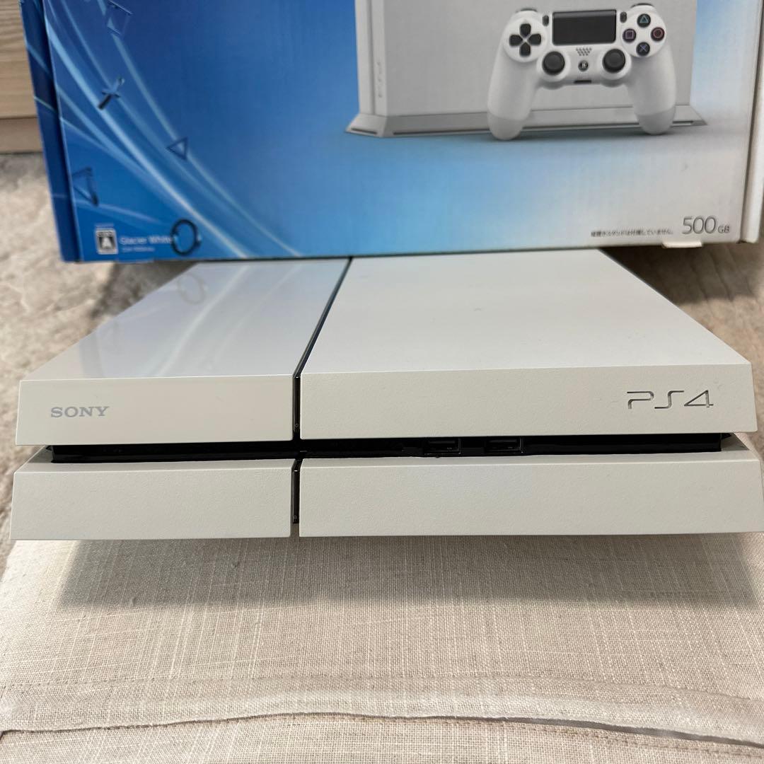PS4　本体　プレステ4　ホワイト 500GB