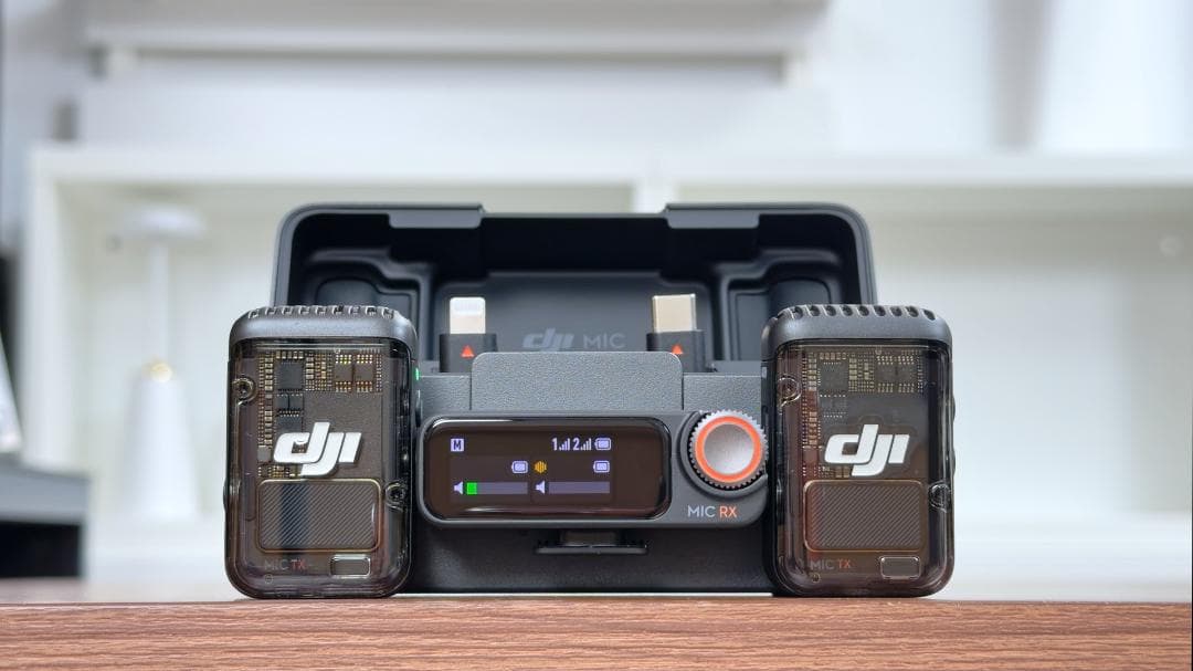DJI Mic 2　オールインワン型ワイヤレスマイク