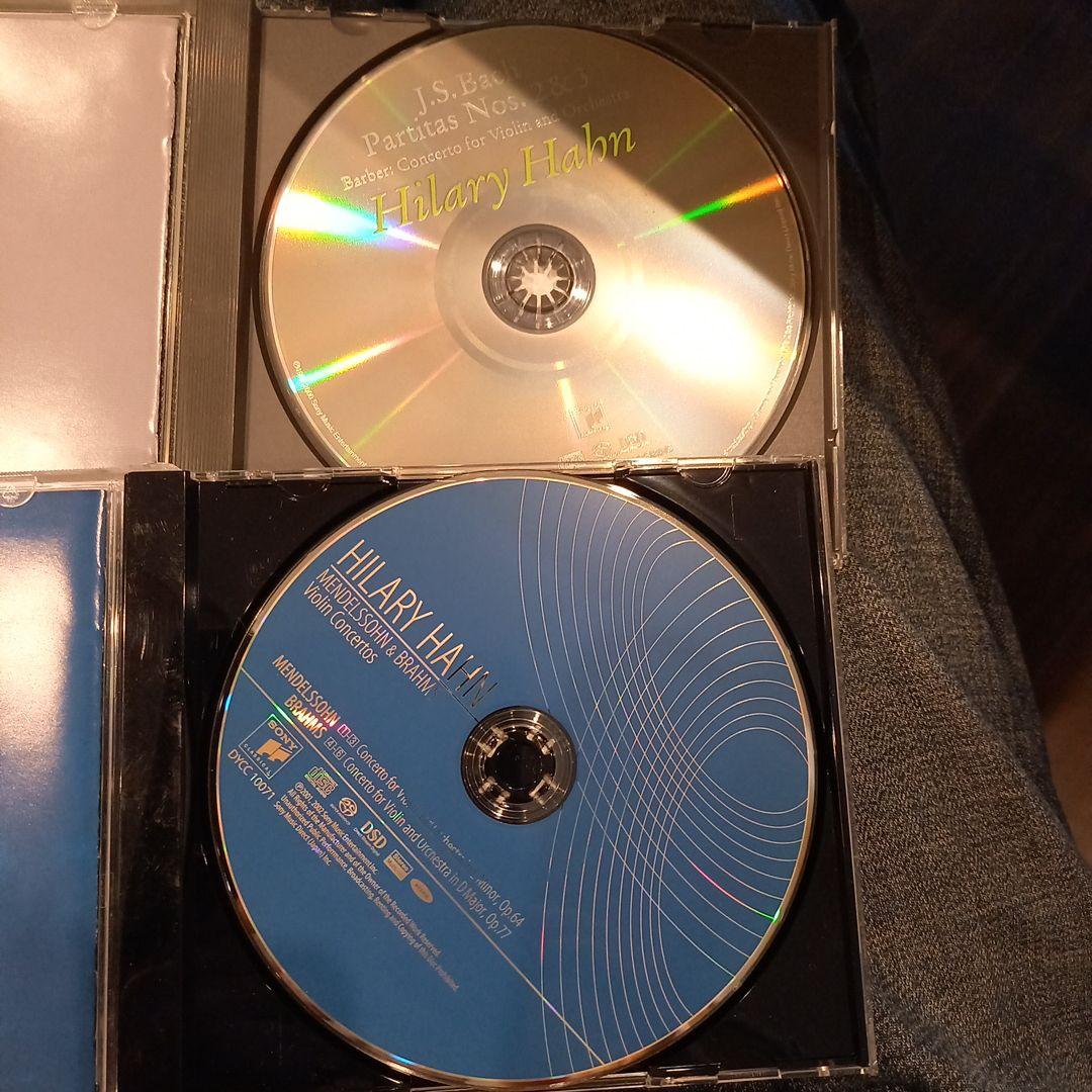 通販限定SACD ヒラリー・ハーン　バッハ、メンデルスゾーン、ブラームス