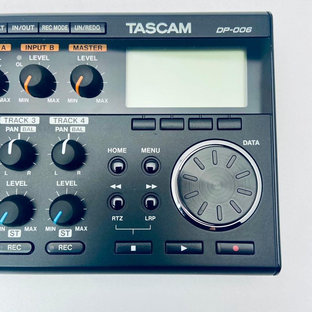 【美品】TASCAM DP-006 マルチトラックレコーダー MTR 電池駆動