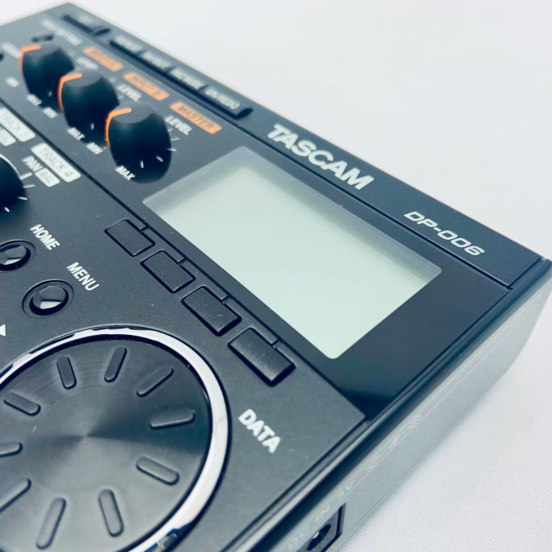 【美品】TASCAM DP-006 マルチトラックレコーダー MTR 電池駆動