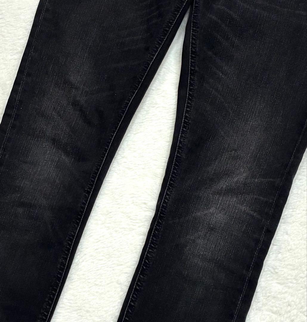 Nudie Jeans ヌーディージーンズ TIGHT TERRY ブラック