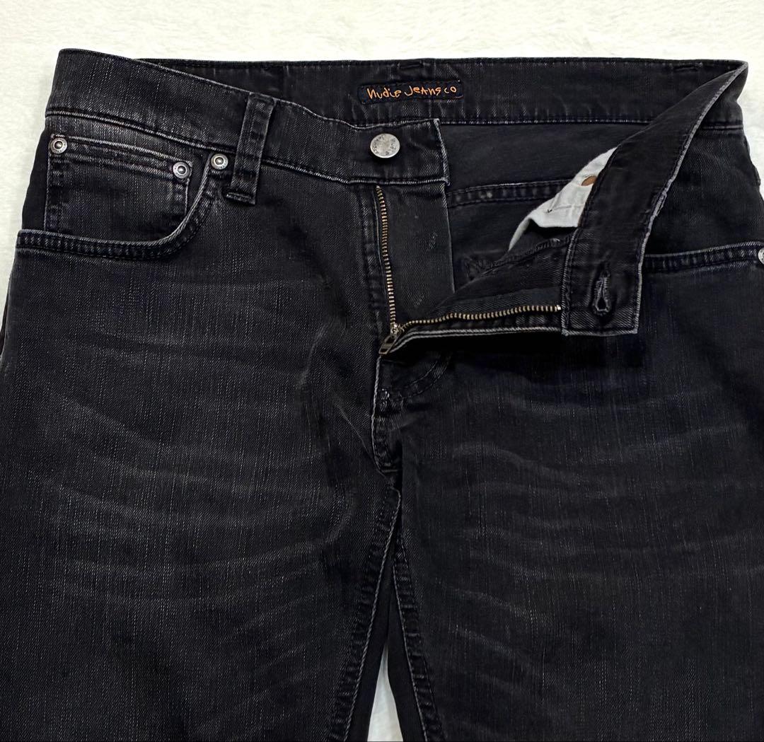 Nudie Jeans ヌーディージーンズ TIGHT TERRY ブラック