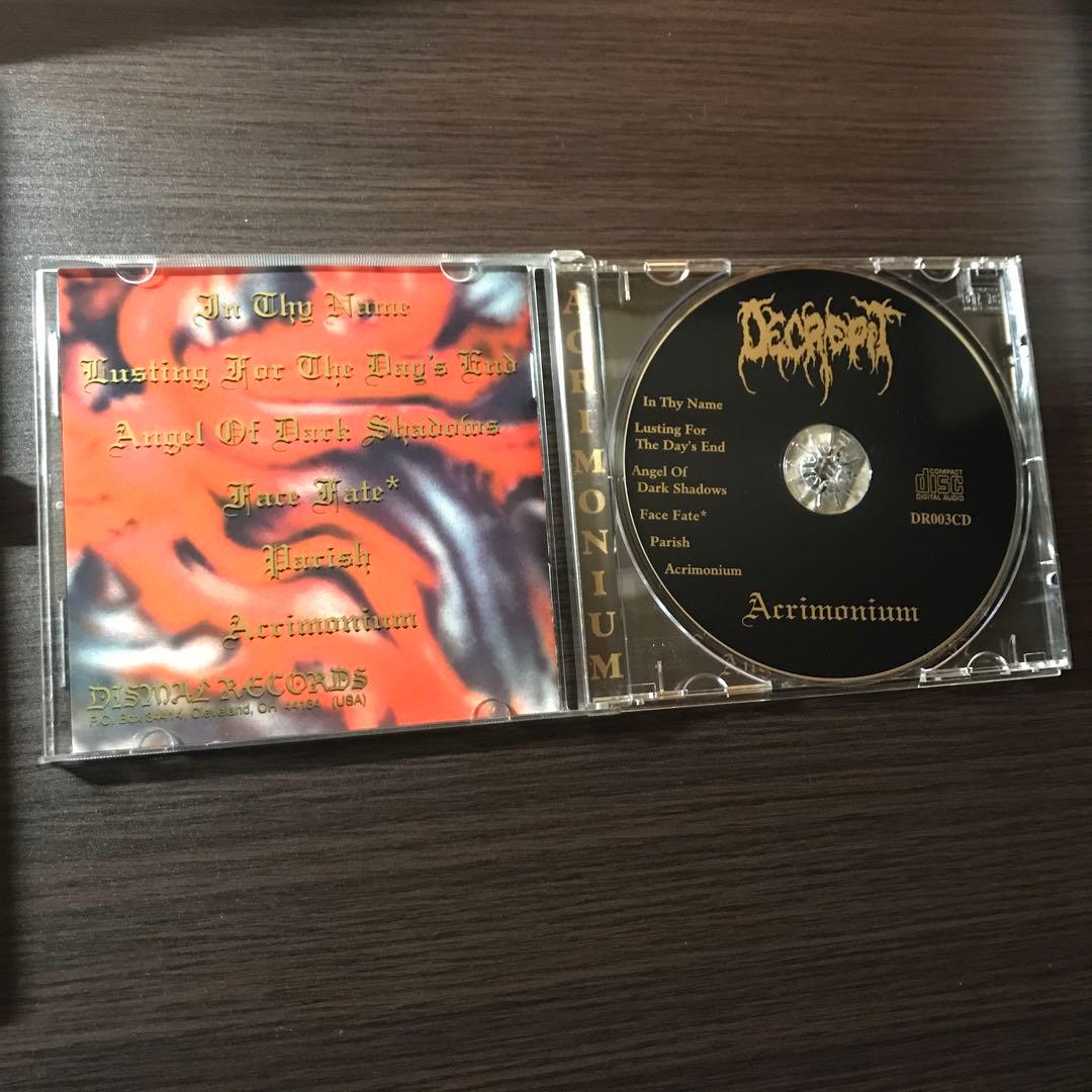 洋楽 Decrepit/acrimonium