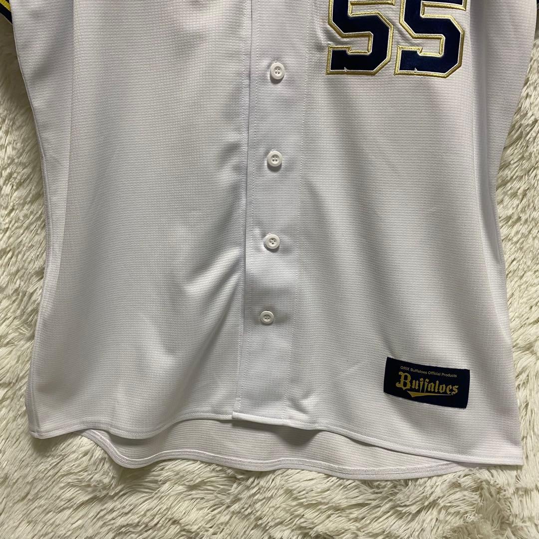 オリックスバファローズ　Tー岡田　ユニフォーム　Oサイズ　デサント製　背番号55