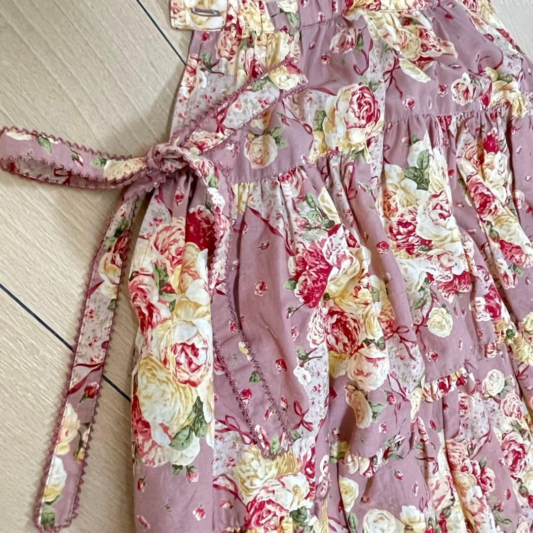 最終値下げ　ピンクハウス　花柄　セットアップ　ロングワンピース