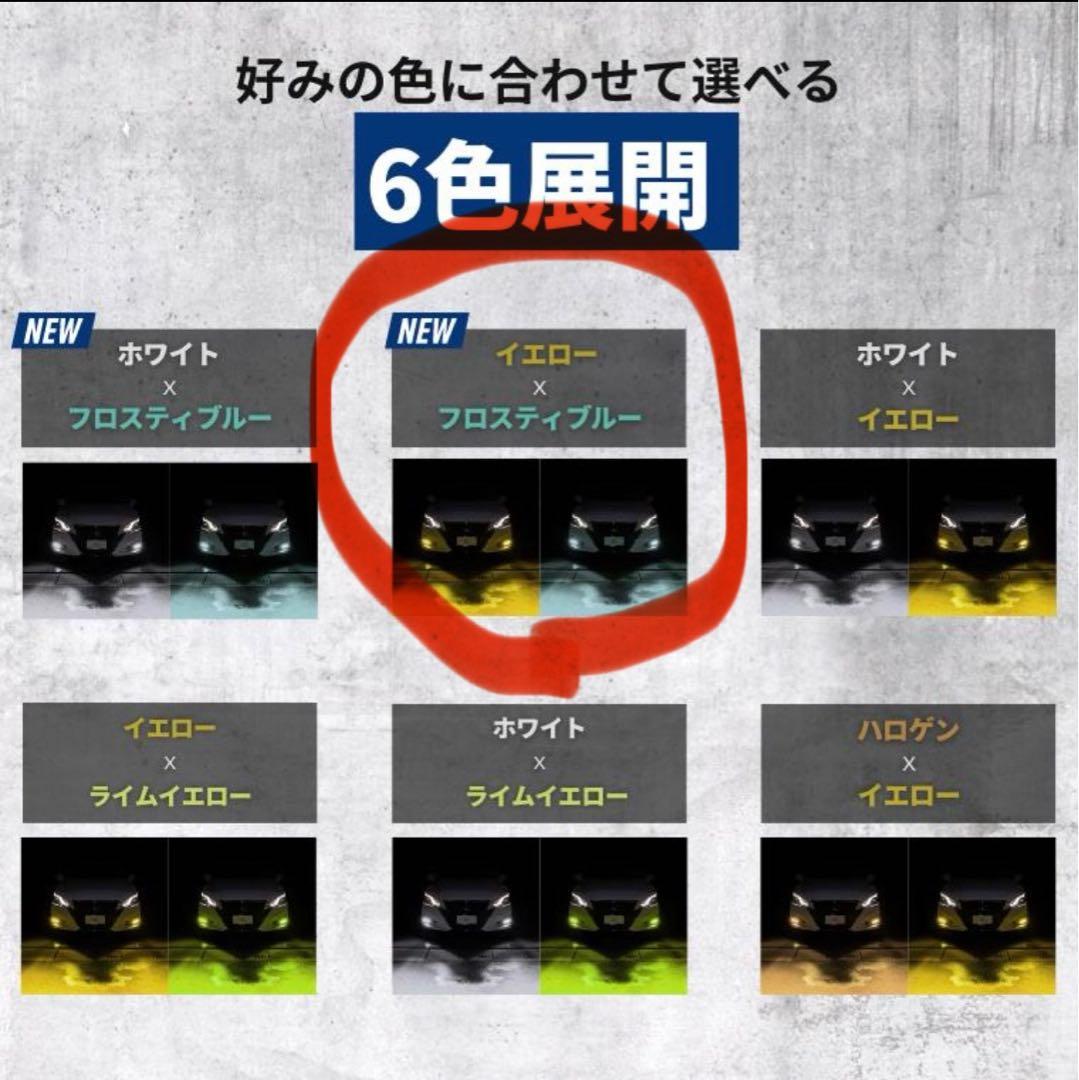 アルファード30 fcl 2色切り替え　イエロー✖️フロスティブルー　エフシーエル