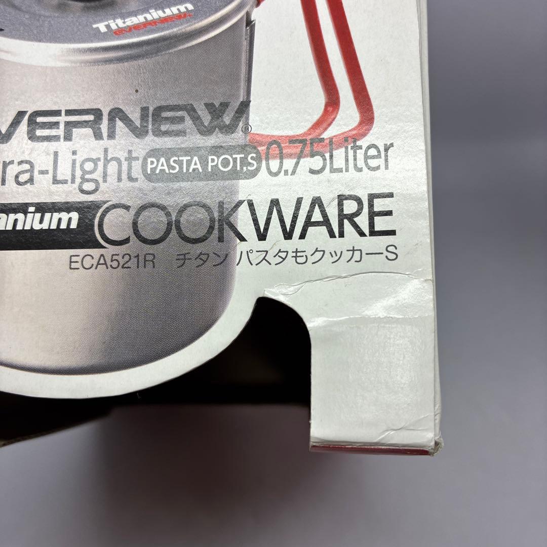 EVERNEW チタン パスタもクッカーS ECA521R RED
