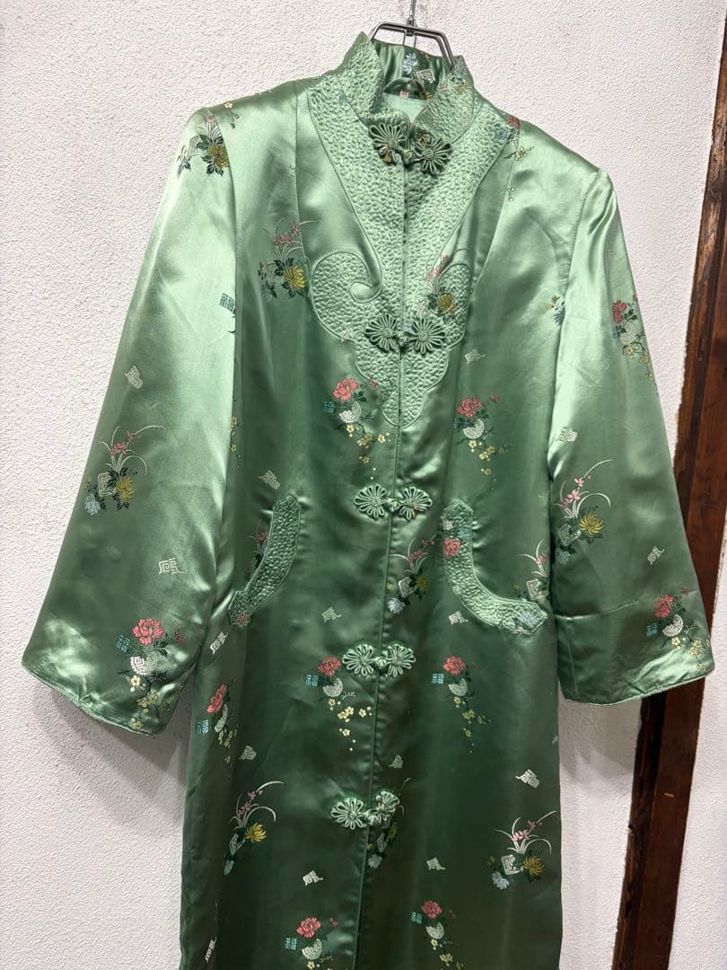 珍品　チャイナ　チャイナジャケット　アメリカ古着　アメリカ輸入　古着
