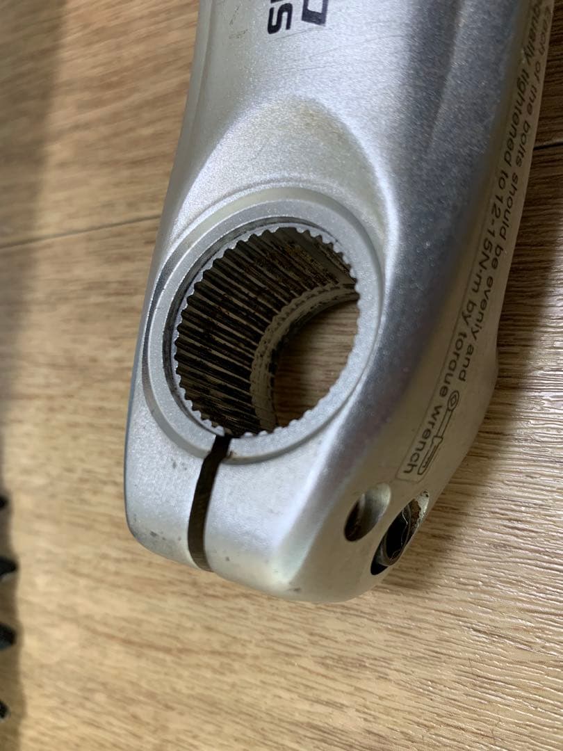 シマノ　デオーレXT クランク中古