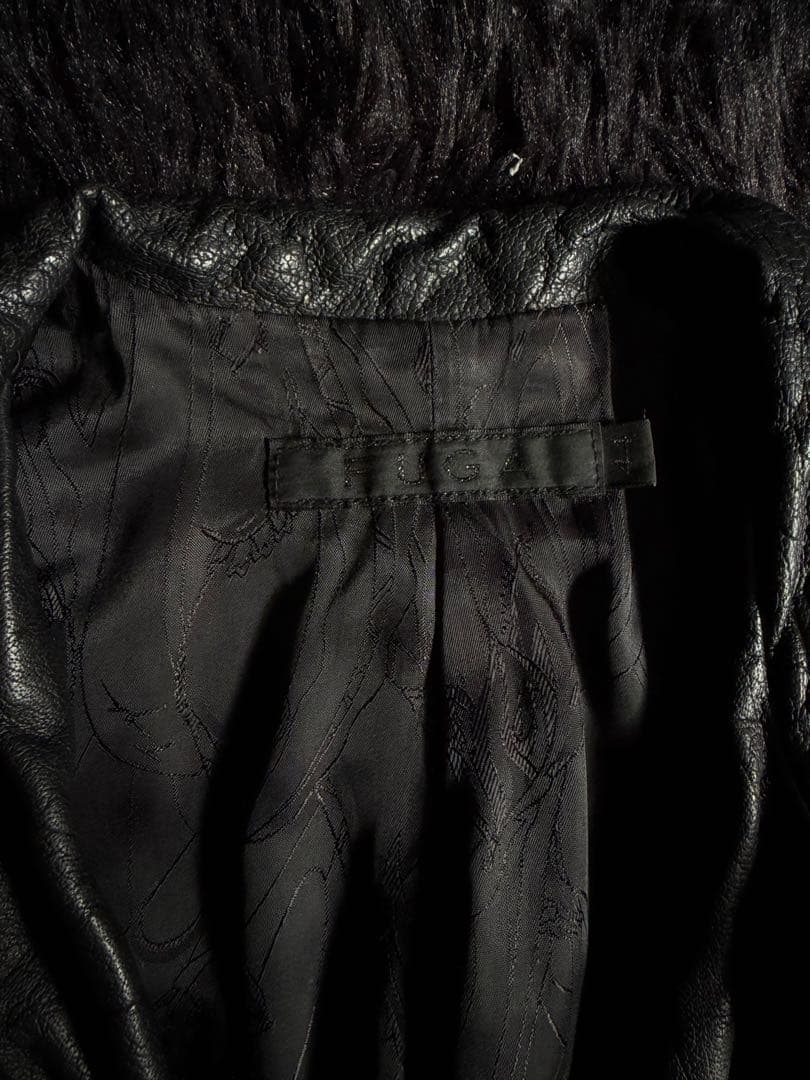 着画付　fuga 00s archive leather jacket V系平成