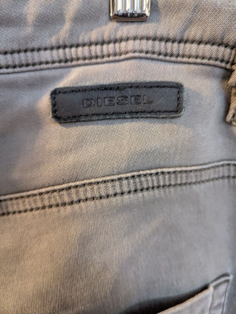 DIESEL グレージュ系 美品ジョグジーンズ KROOLE-CB-NE