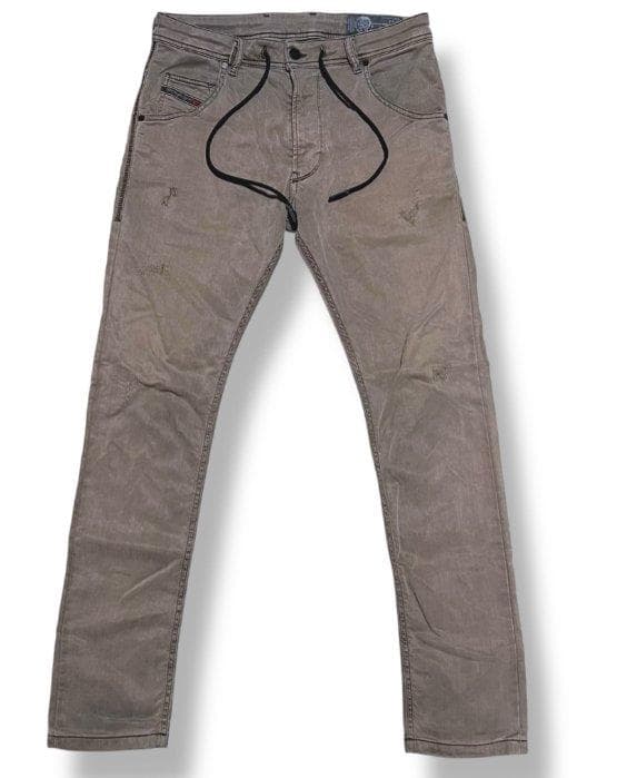 DIESEL グレージュ系 美品ジョグジーンズ KROOLE-CB-NE