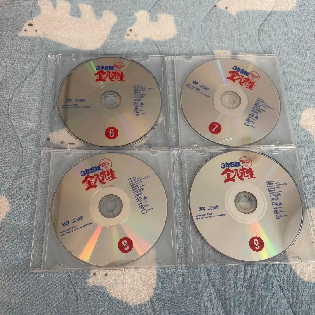 3年Ｂ組　金八先生(第2シリーズ昭和55年版) 全9巻レンタル落ち DVD