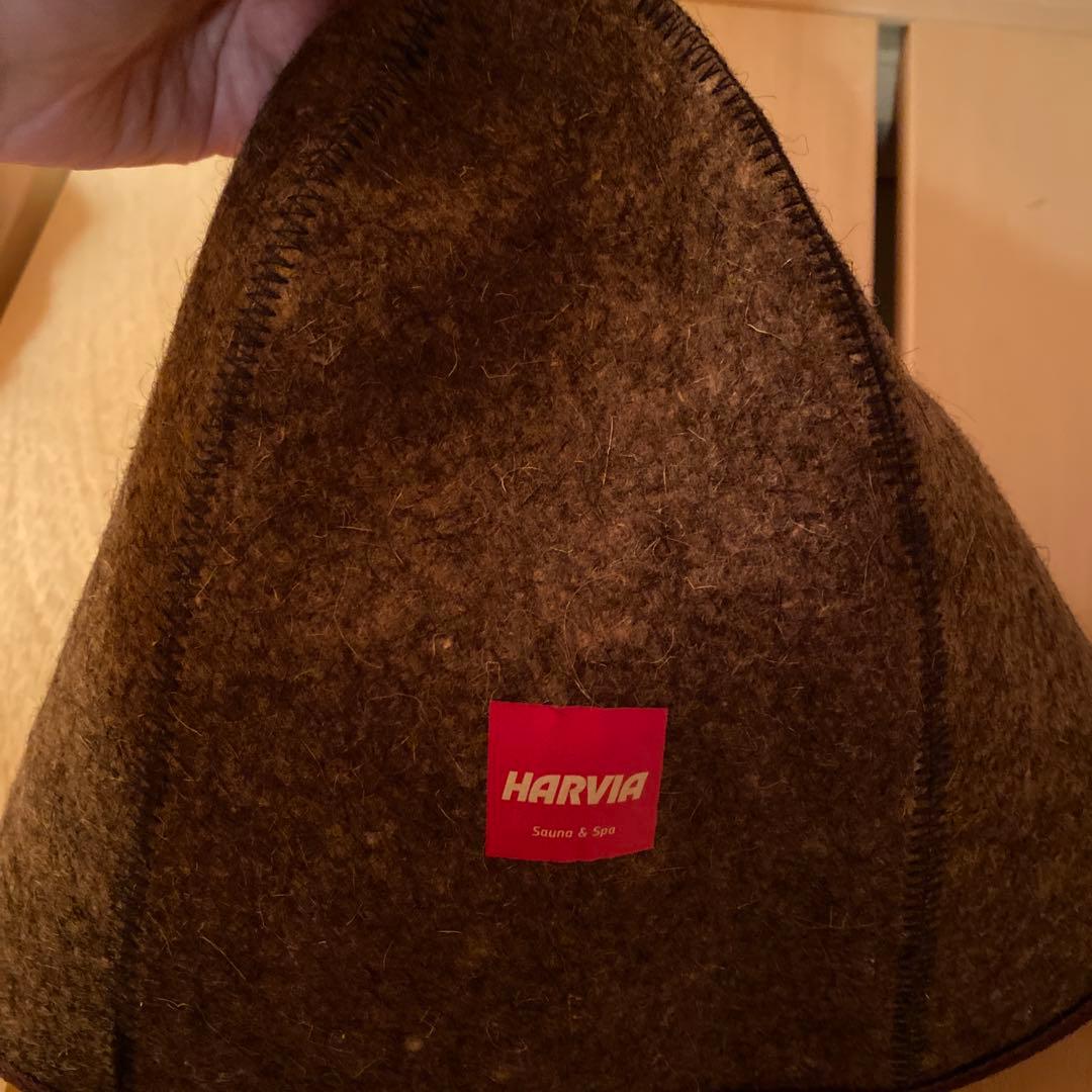 HARVIA ウールサウナハット ブラウン