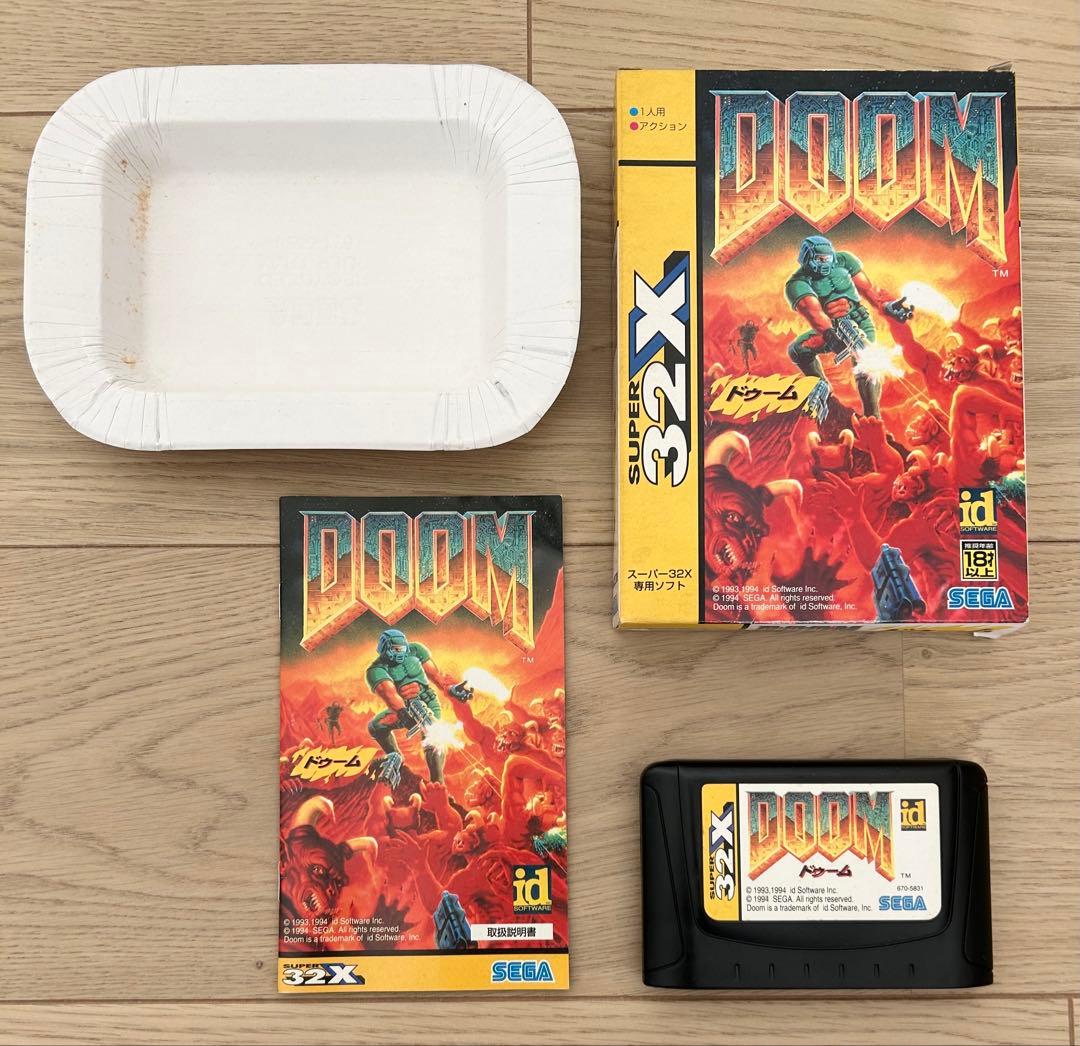 SEGA スーパー32X 本体 + ゲームソフト4本セット