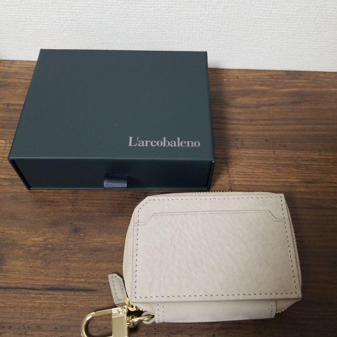 ラルコバレーノ 辻元舞 スマートWキーケース Lt.BEIGE*AVOCAT