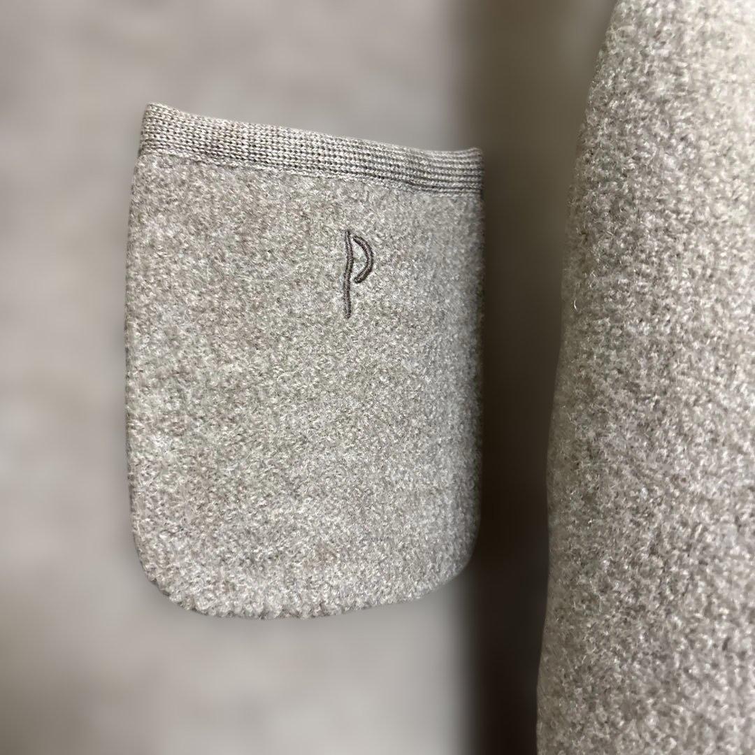 c*t様 PAPAS パパス 圧縮ウール混紡 グレー オーバーサイズ 大きい ジ