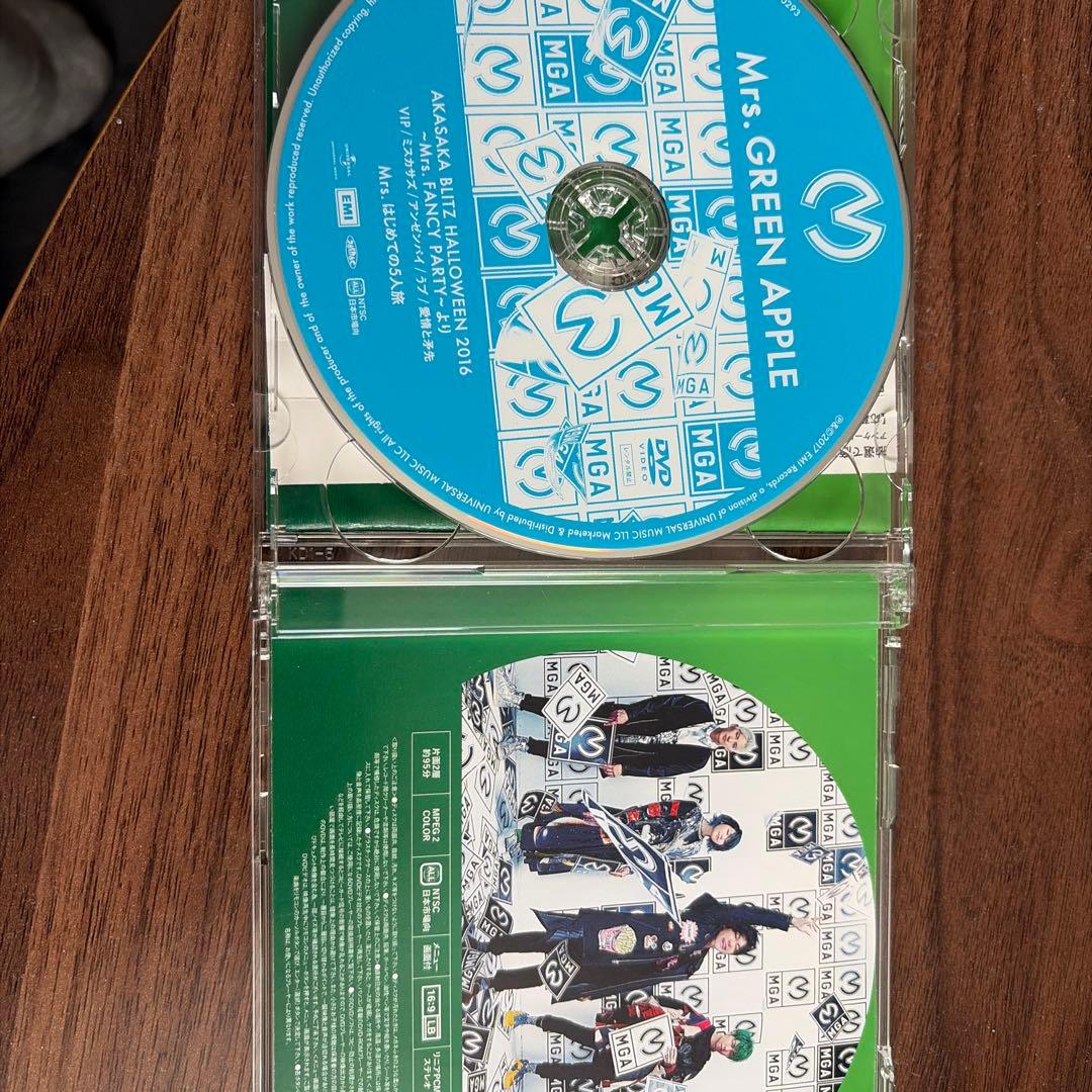 Mrs. GREEN APPLE アルバム + DVD