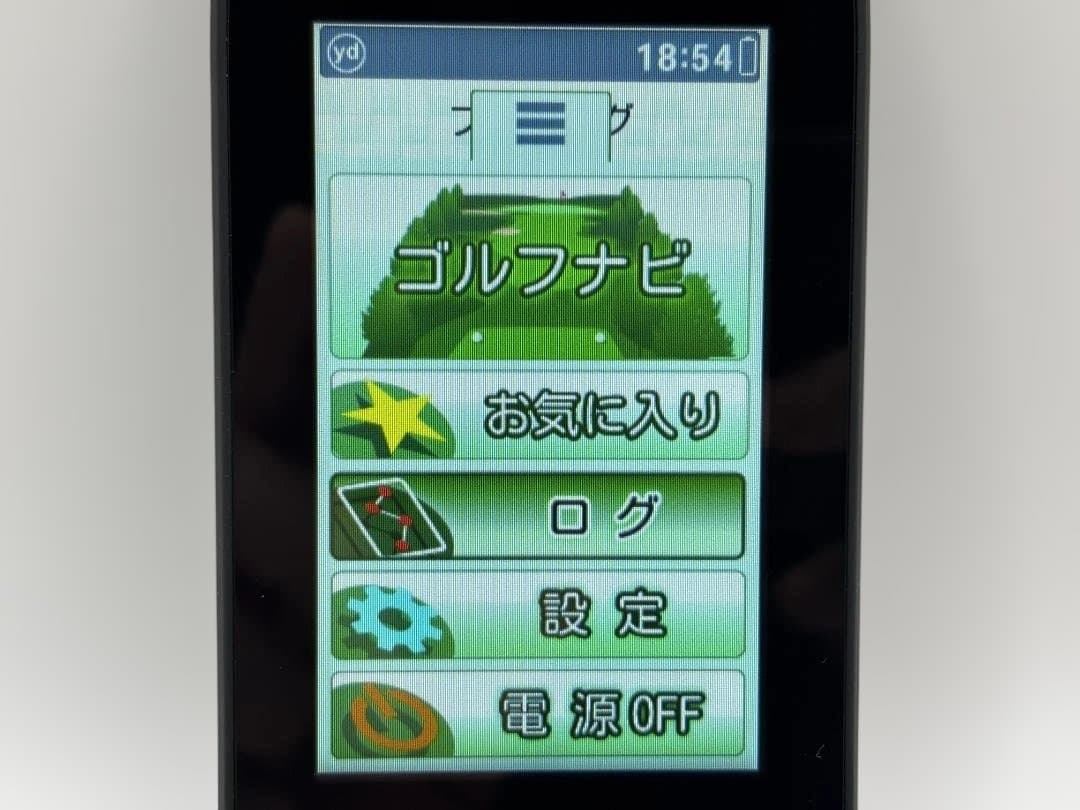 ユピテル YGN7000 ゴルフナビ GPSナビ 距離測定　動作確認済み