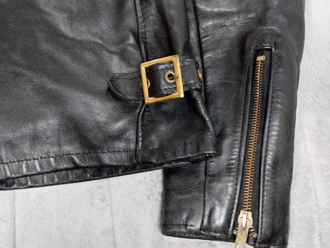 希少モデル✨Schott 641G シングルライダース 42 牛革 真鍮金具