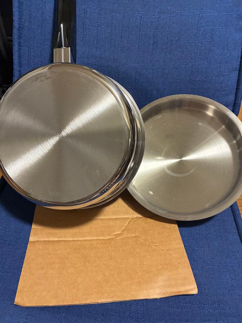 未使用品！アムウェイ　クィーン　中ソースパン　蓋付