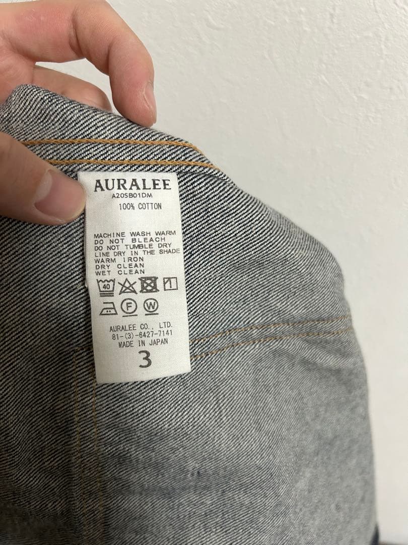 M*O様 【AURALEE】hard twist denimセットアップ
