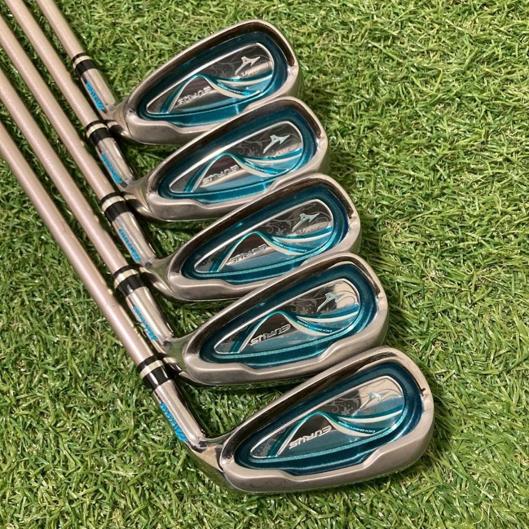 【極美品】レディース　Mizuno EURUS ゴルフクラブ 8本セット