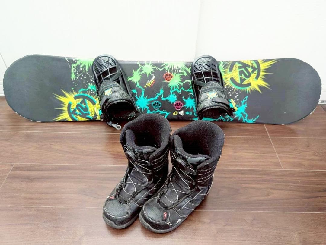 K2 スノーボード(120cm)＆ブーツ(22cm)セット☆