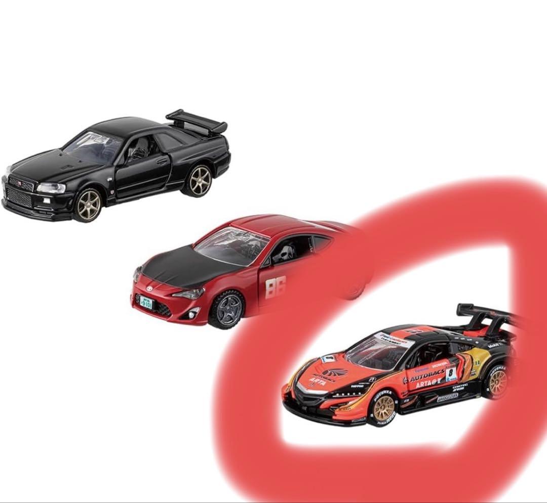 トミカ プレミアムレーシングセット　GTカー　9種