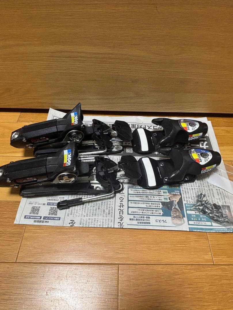 px18 Look ビンディング　送料込み　黒　解放値18 上級者　ラスト1台