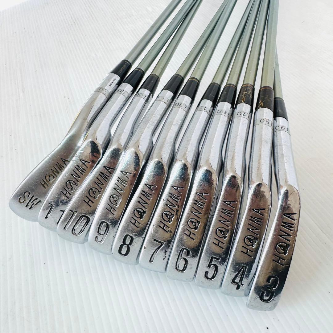 ホンマ　アイアン Hiro Honma CL-708 緑モグラ　10本セット