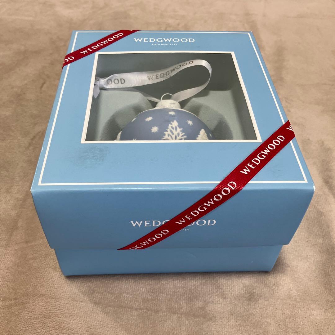  ウェッジウッド オーナメント クリスマス 冬の景色 B4