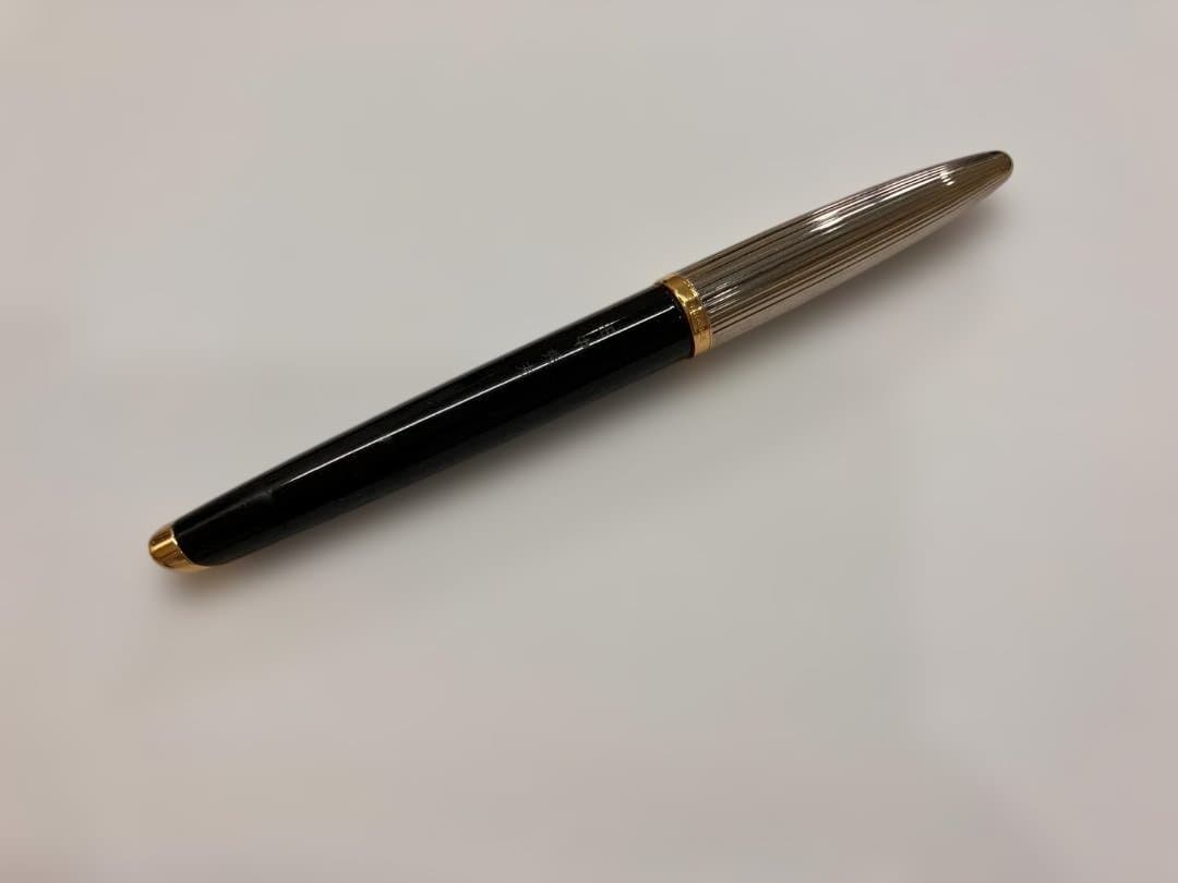 Waterman ウォーターマン万年筆カレン　デラックス　18k 字彫り有り