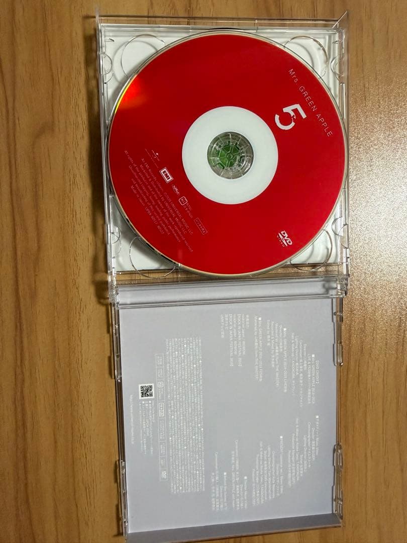 Mrs.GREEN APPLE「5」初回限定盤 CD+DVD