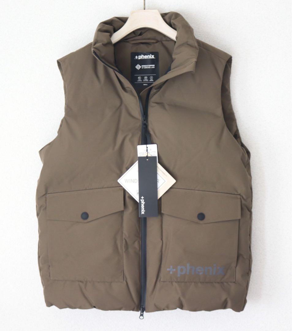新品【プラスフェニックス】ダウンベスト GORE-TEXゴアテックス XL