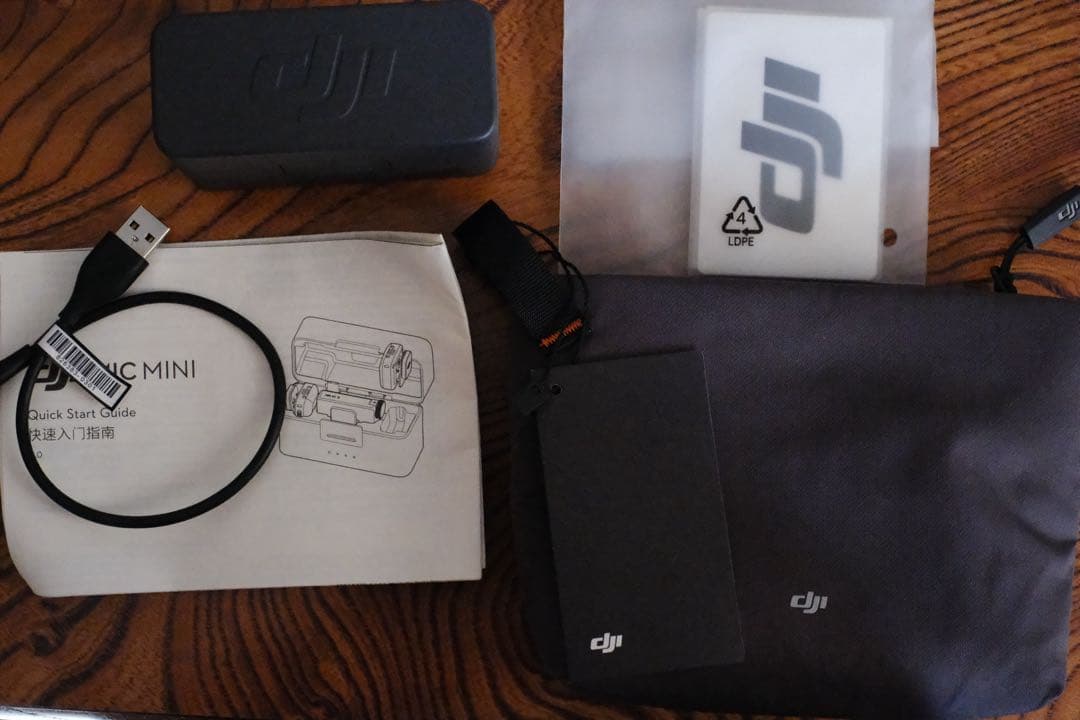 DJI Mic Mini ワイヤレスマイクロフォン