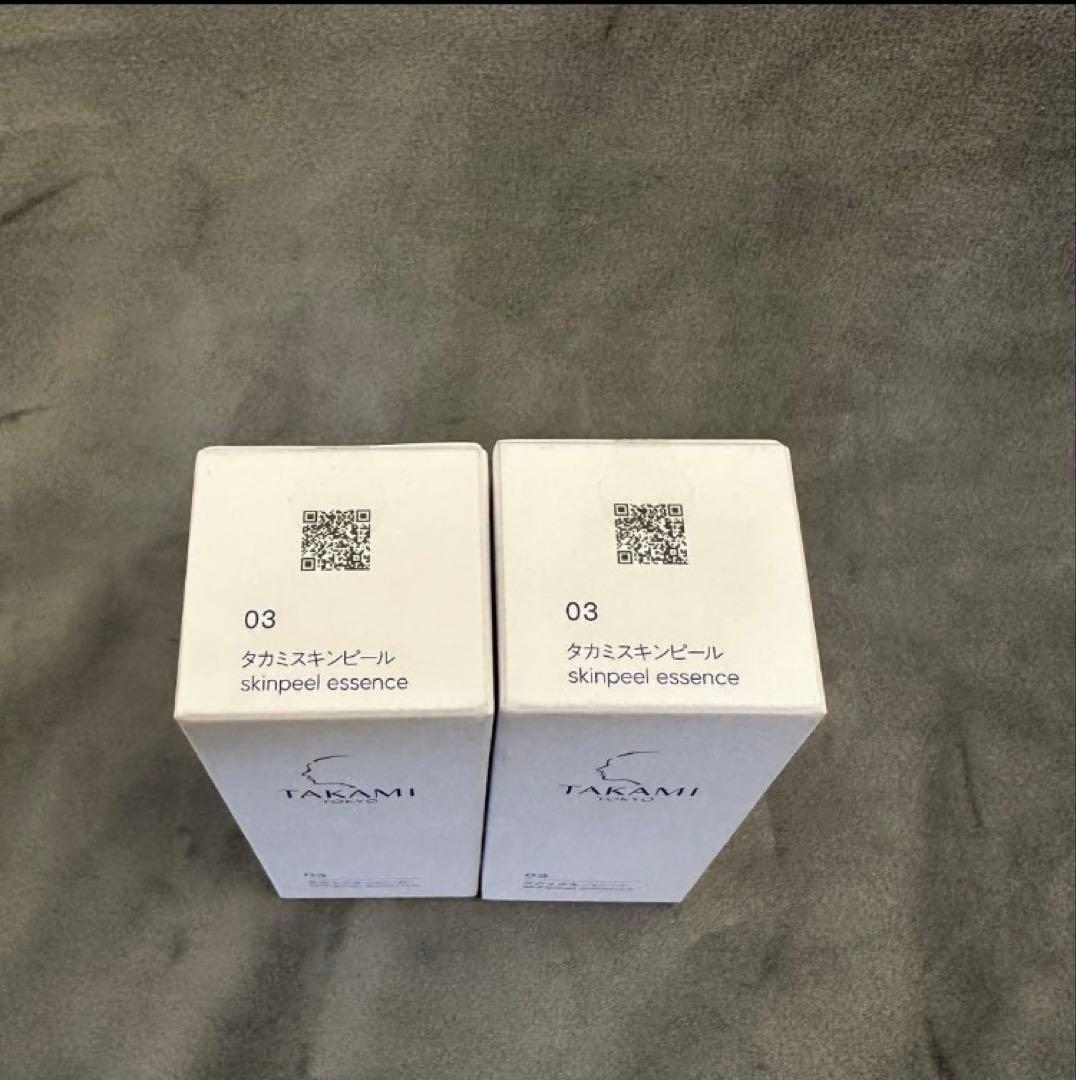 新品-TAKAMIタカミスキンピール 30ml(角質ケア化粧液) 二つセット。