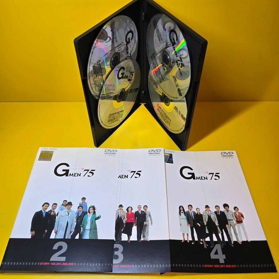 新品ケース交換済み　Gmen75 シリーズ3作品　DVD全12巻セット