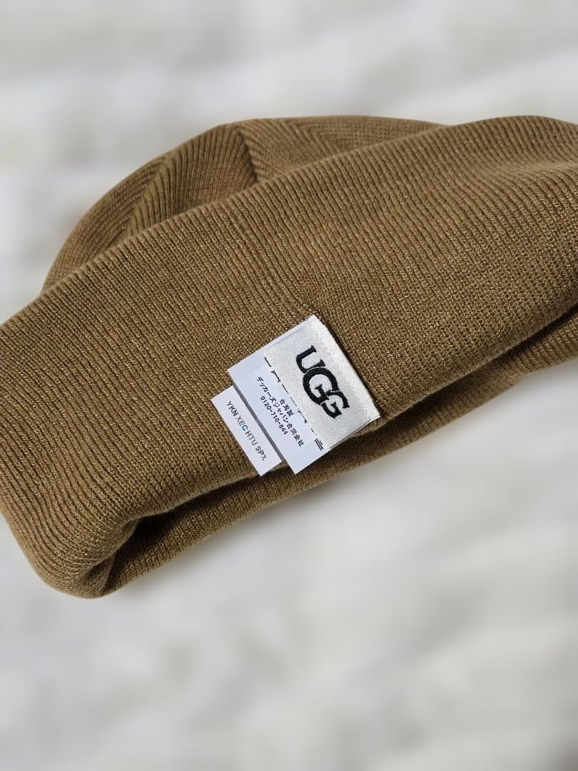 【美品】正規品 UGG ブラウン ニット帽
