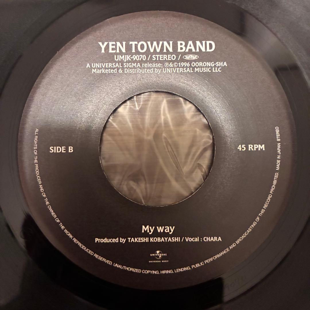 う*☆様 YENTOWNBAND CHARA 7inch レコード