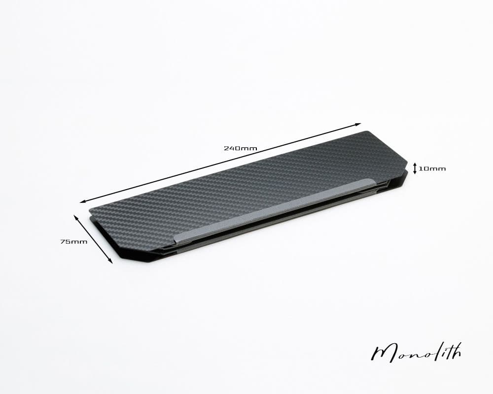 テーブル・チェア・ハンモック Monolith carbon top tabel 50g