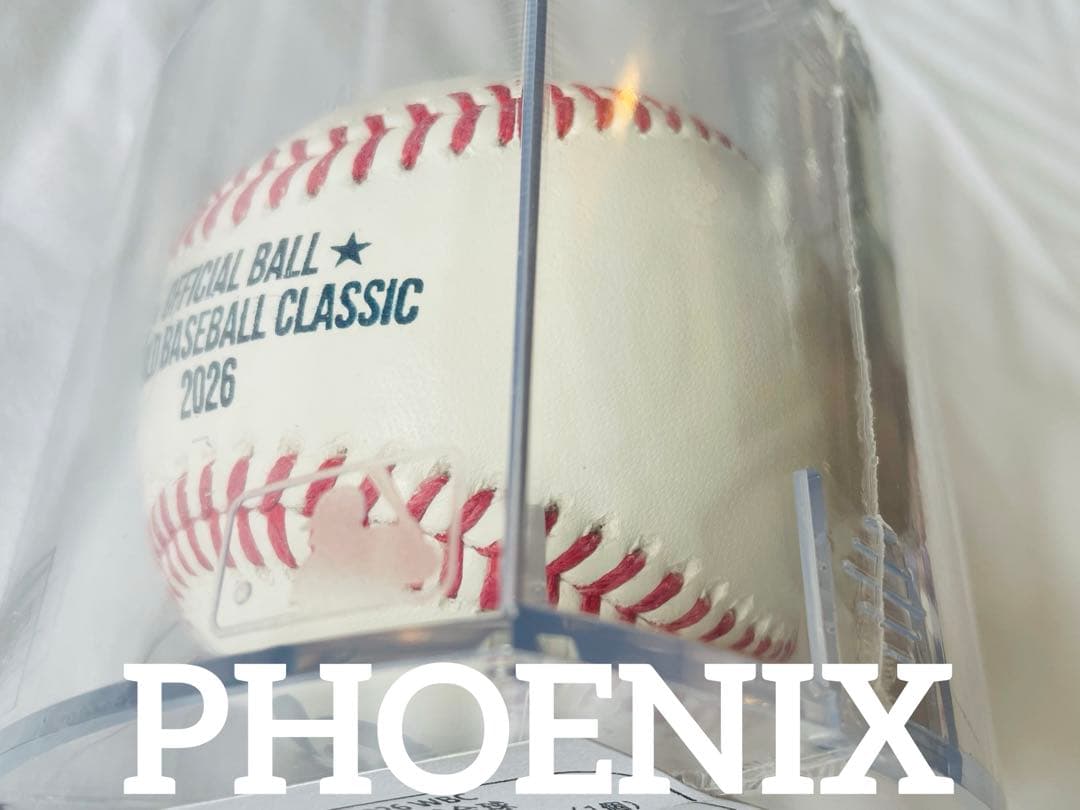 か*た様 新品★WBC2026公式試合球UV防止ケース入り