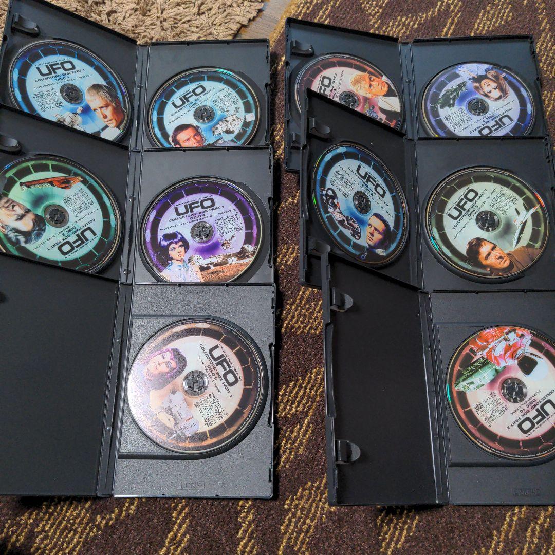 謎の円盤UFO COLLECTORS'BOX PART1、2〈各5枚組〉DVD