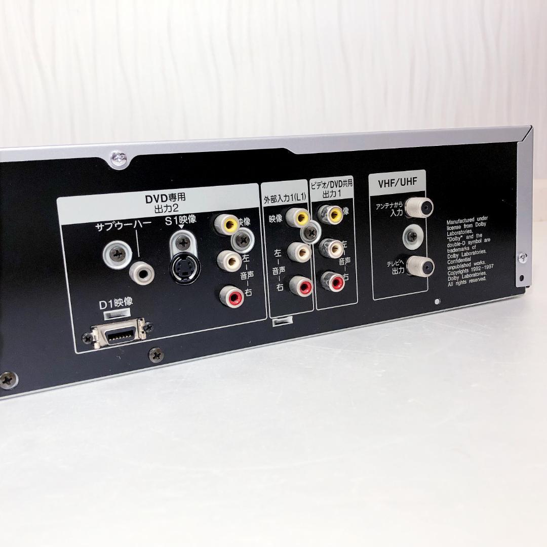 【完動美品】パナソニック VHS DVD 一体型 ビデオデッキ NV-VHD1