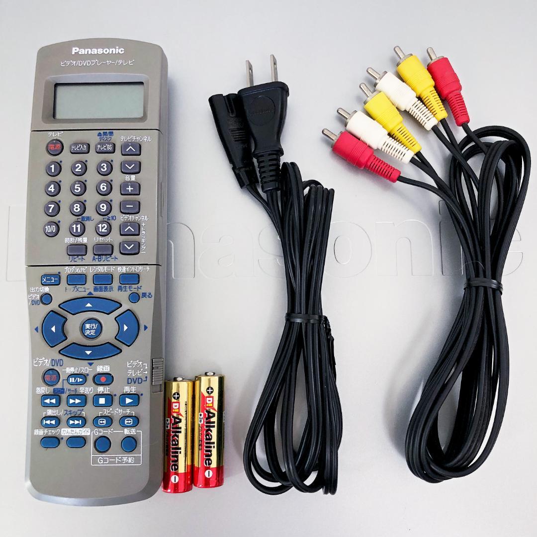 【完動美品】パナソニック VHS DVD 一体型 ビデオデッキ NV-VHD1