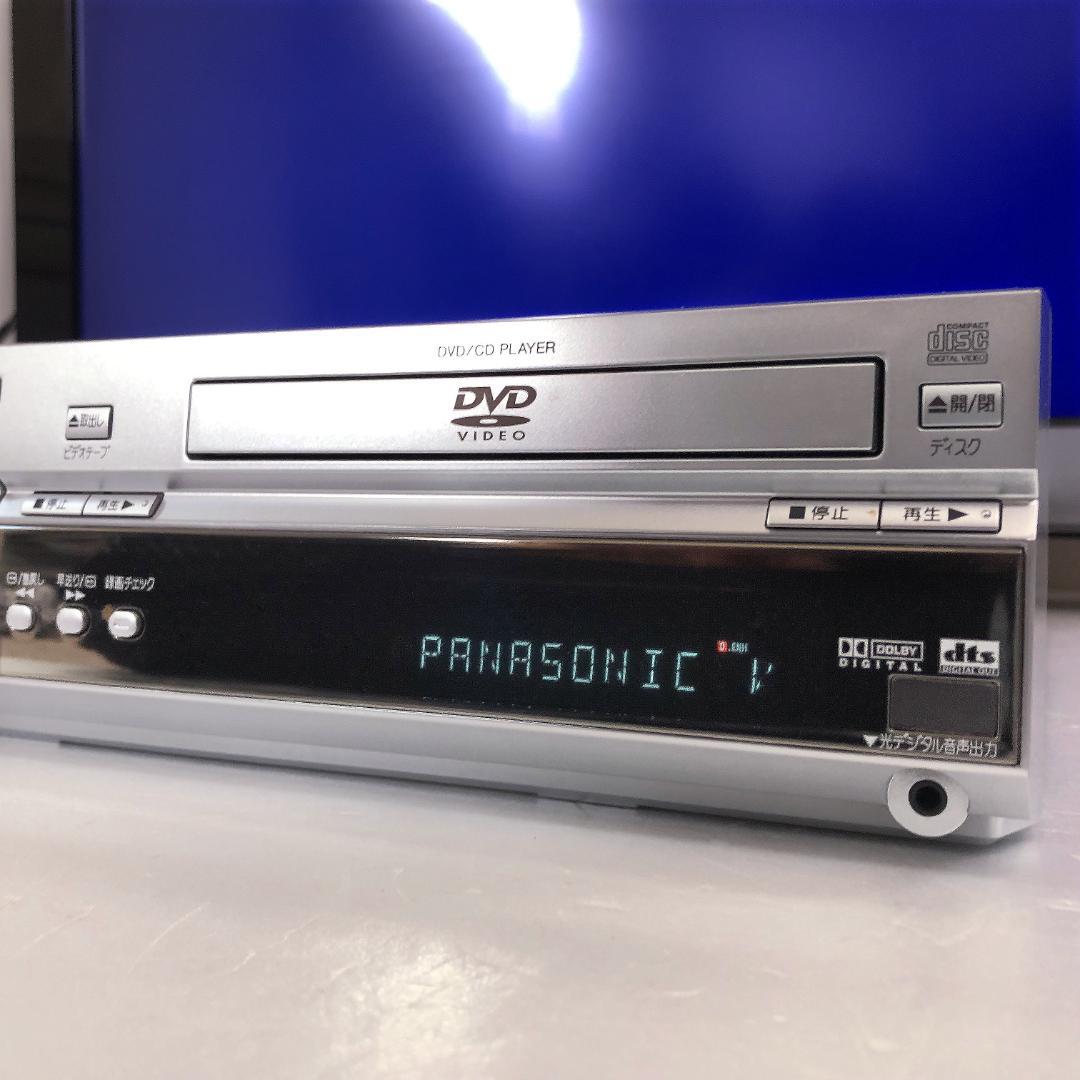 【完動美品】パナソニック VHS DVD 一体型 ビデオデッキ NV-VHD1